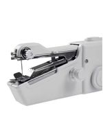 Maquina De Costura Portatil Mini Eletrica Manual A Pilha Costura Jeans E Seda Completa