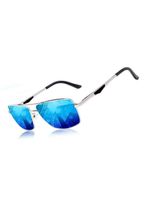 Óculos De Sol Polarizados Uv400 Anti-reflexo Kingseven Azul