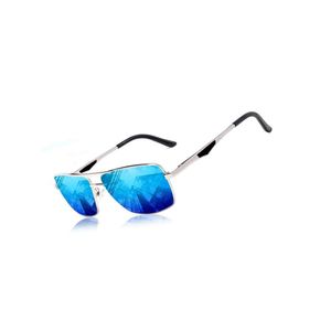 Óculos De Sol Polarizados Uv400 Anti-reflexo Kingseven Azul