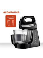 Batedeira Bella Massa B-23 Np Batedeira-220v-preto/inox