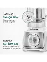 Liquidificador Mondial Turbo Black L-1200-wi Liquidificador L-1200-wi 220v/60hz