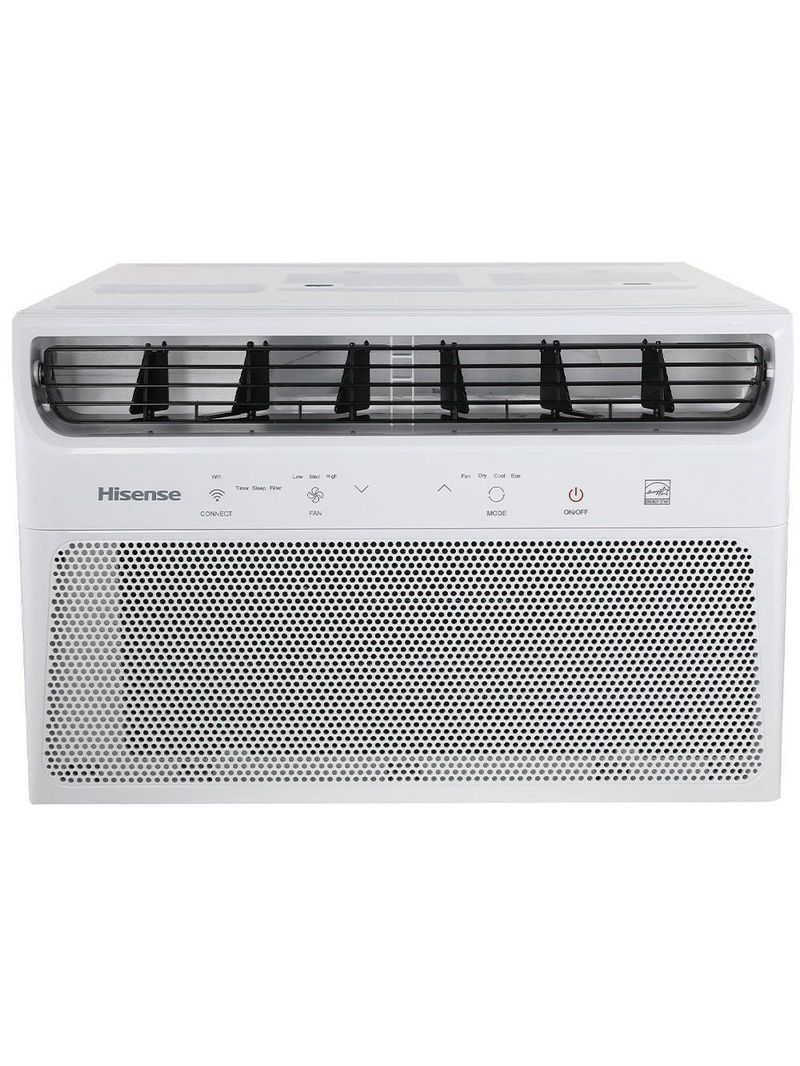 Ar Condicionado Janela Hisense Eletrônico Wi-fi 7500 Btus AW-08CWBRVGU02 Frio Branco 110V