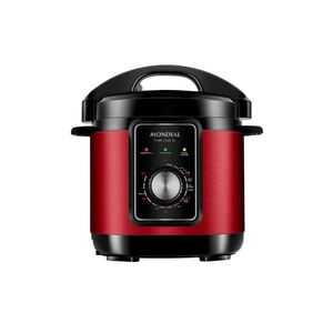 Panela De Pressão Elétrica Mondial Pratic Cook 3l Red 220V