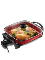 Panela Elétrica Grill Mondial Pe-49-rc Panela Eletrica Grill Pe-49-rc 127v/60hz Red Ceramic