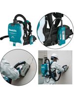 Aspirador De Pó Costal 1,5l Sem Fio 36v Dvc265zx Makita