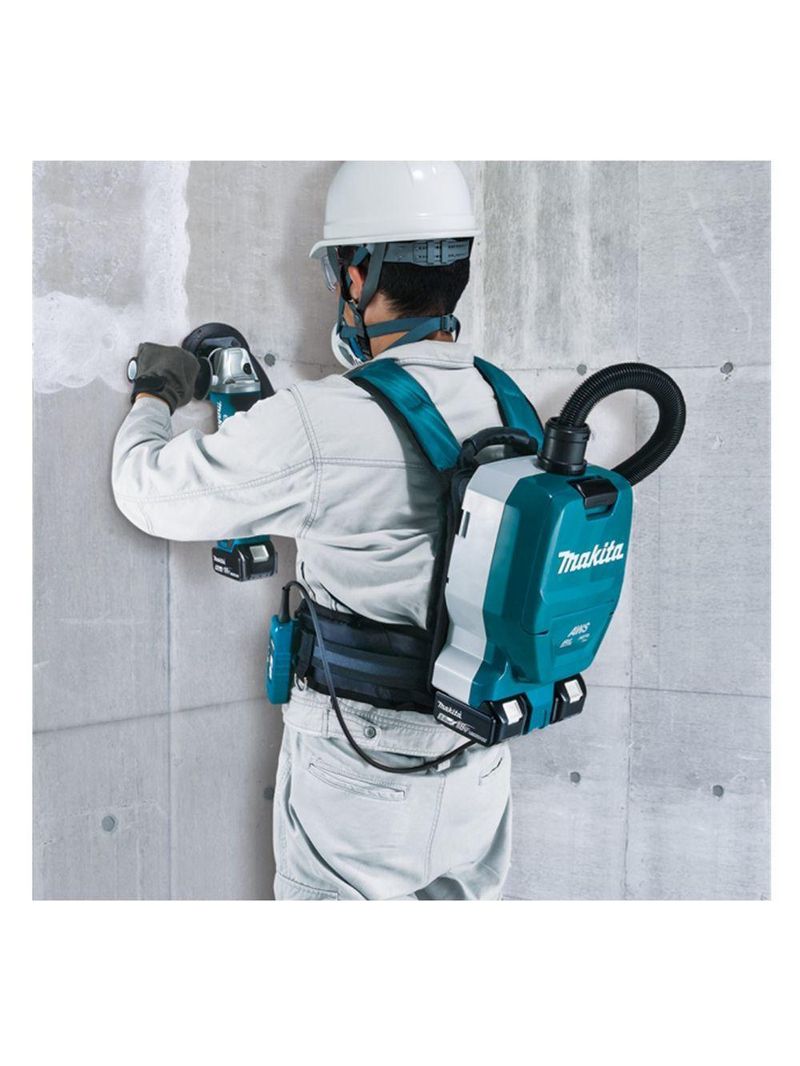 Aspirador De Pó Costal 1,5l Sem Fio 36v Dvc265zx Makita