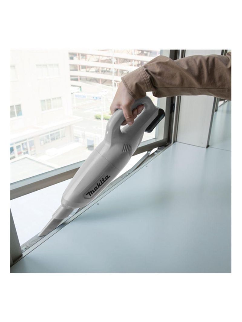 Aspirador De Pó Max 600ml Sem Fio 12v Com 1 Bateria Carregador Bocais Tubos Cl106fdsaw Makita