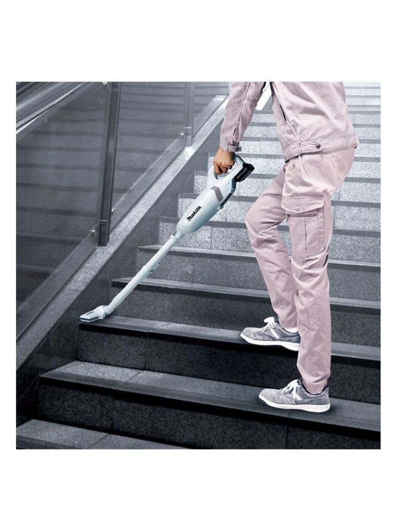 Aspirador De Pó Max 600ml Sem Fio 12v Com 1 Bateria Carregador Bocais Tubos Cl106fdsaw Makita