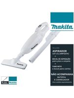 Aspirador De Pó S-bateria S-carregador Cl108fdzw Makita