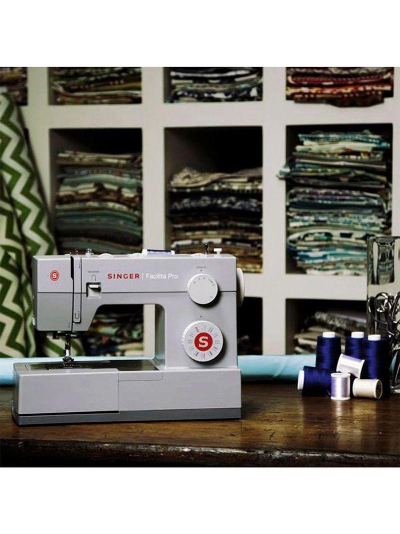 Maquina De Costura Singer Facilita Pro 22 Pontos Cinza 127V