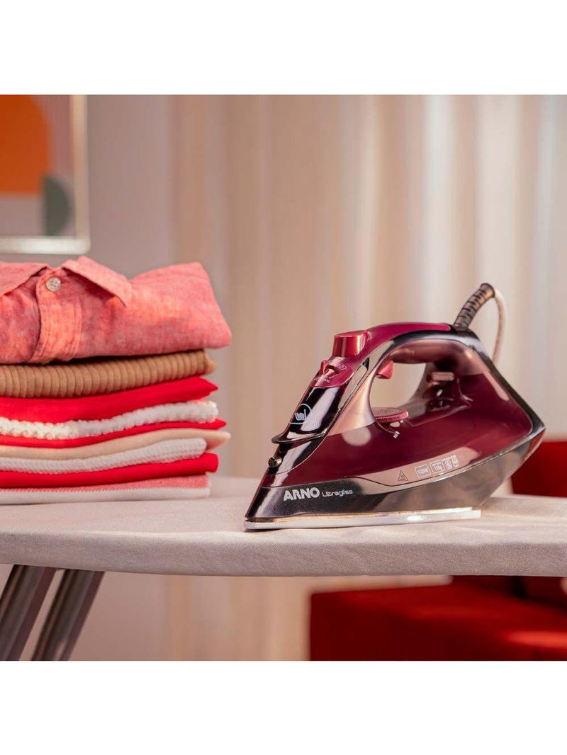 Ferro a Vapor Ultragliss FMV Arno Vinho 220V