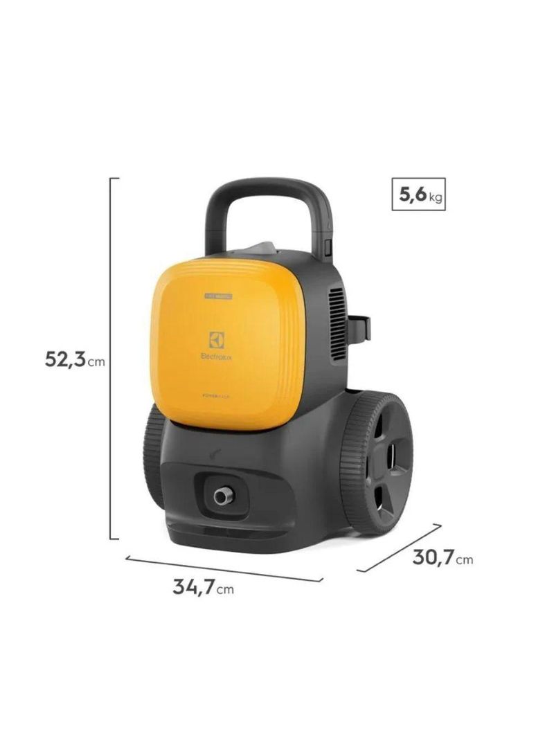 Lavadora De Alta Pressão Electrolux 1800 Psi Ews1800 Amarelo 220 V