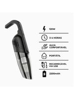 Aspirador De Pó Sem Fio Portátil