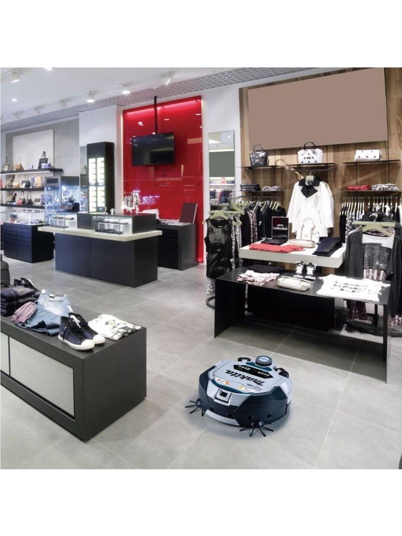 Aspirador Robô 18v Sem Bateria E Carregador Makita