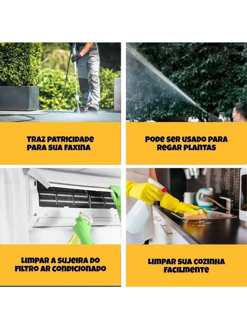 Lavadora De Alta Pressão Recarregável