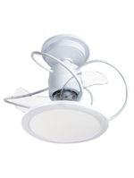 Ventilador De Teto Treviso Branco Confort Led Bivolt