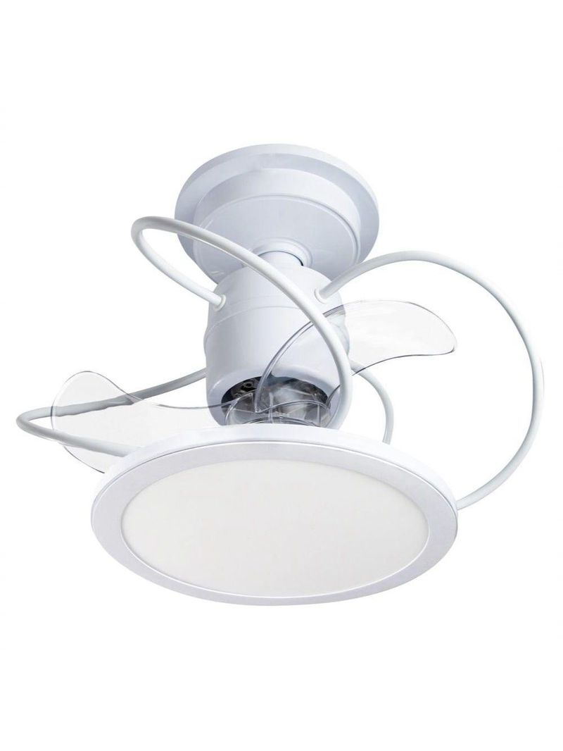 Ventilador De Teto Treviso Branco Confort Led Bivolt
