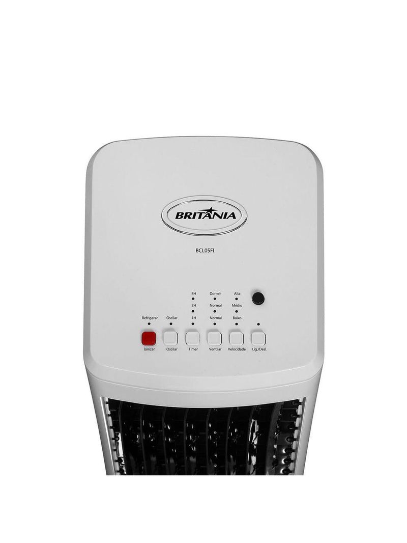 Climatizador de Ar Britânia 5 em 1 Capacidade 3,2L BCL05FI 220V