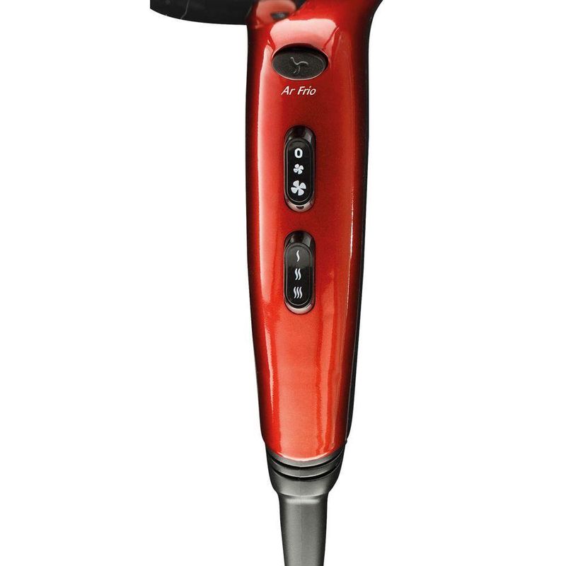 Kit Secador E Prancha De Cabelo Britânia Beauty Duo Vermelho 110V