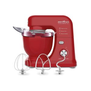 Batedeira Planetária Britânia BBP700V Turbo Vermelho 4L 110V