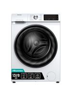 Lava e Seca 13kg Hisense Branca com 13 Programas de Lavagem Steam Wi-fi WD3S13 Branco 220V