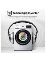 Lava e Seca 13kg Hisense Branca com 13 Programas de Lavagem Steam Wi-fi WD3S13 Branco 220V
