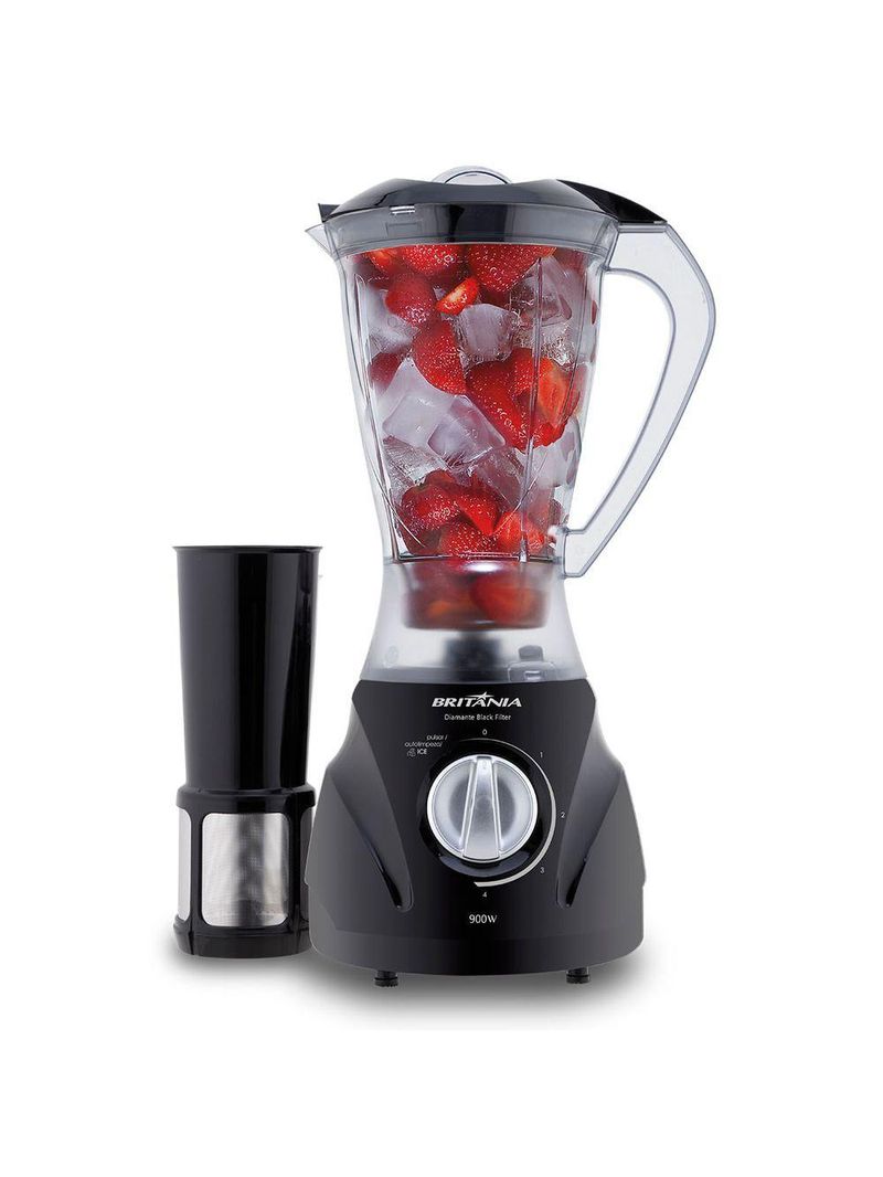 Liquidificador Britânia Diamante Black Filter 110V