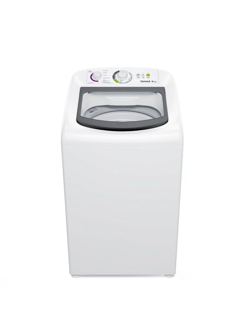 Máquina de Lavar Consul 9 kg Branca com Dosagem Econômica e Ciclo Edredom CWB09BB 127V