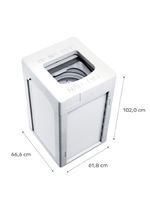 Máquina de Lavar Consul 9 kg Branca com Dosagem Econômica e Ciclo Edredom CWB09BB 127V