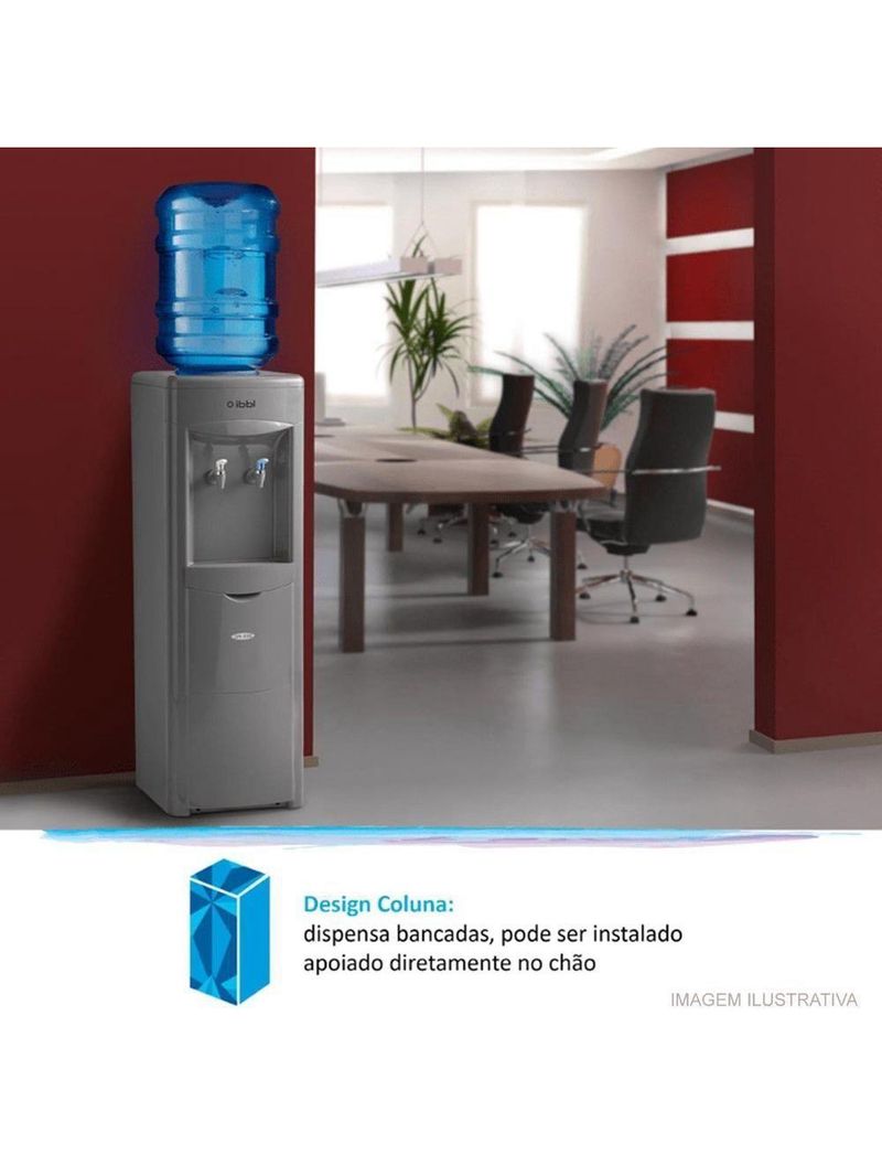 Bebedouro Ibbl 11112001 Compact GFN2000 Com Compressor Inox 220V