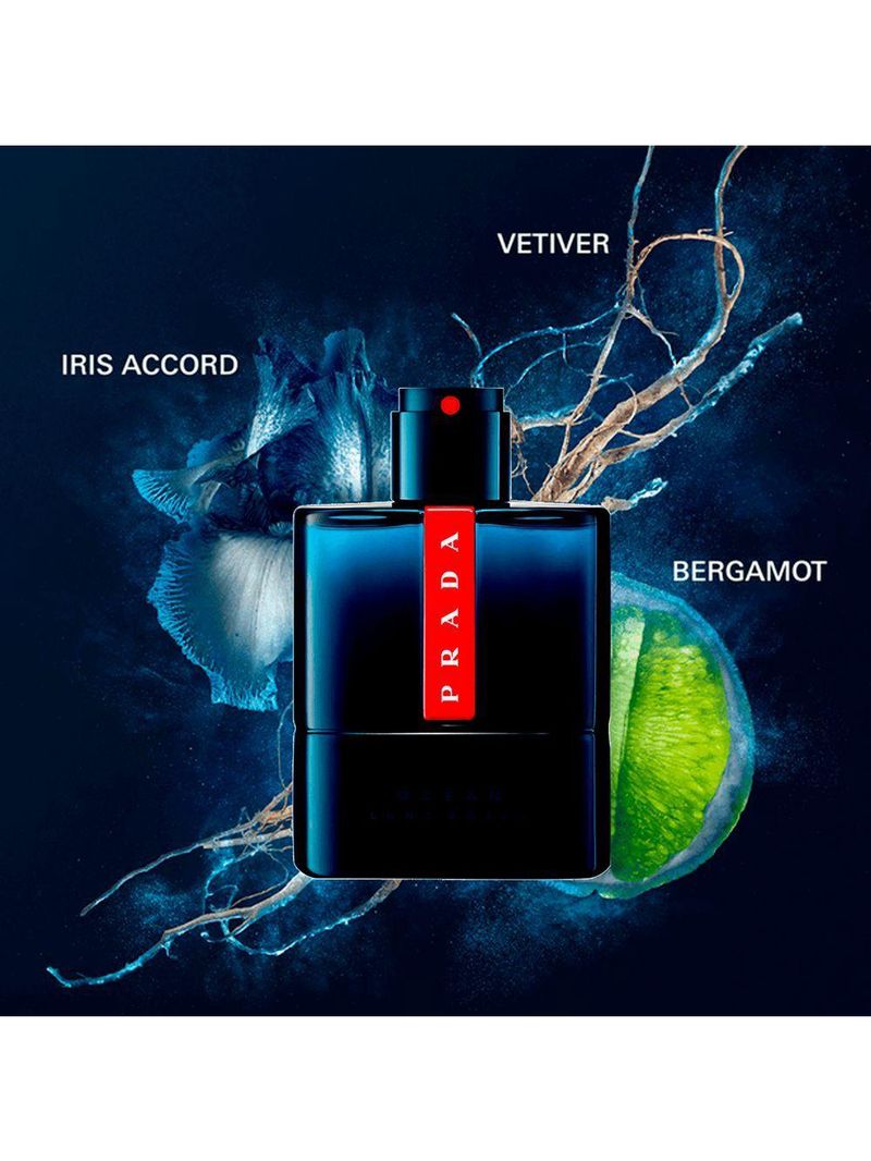 Prada Luna Rossa Ocean Eau De Toilette - Perfume Masculino 100ml
