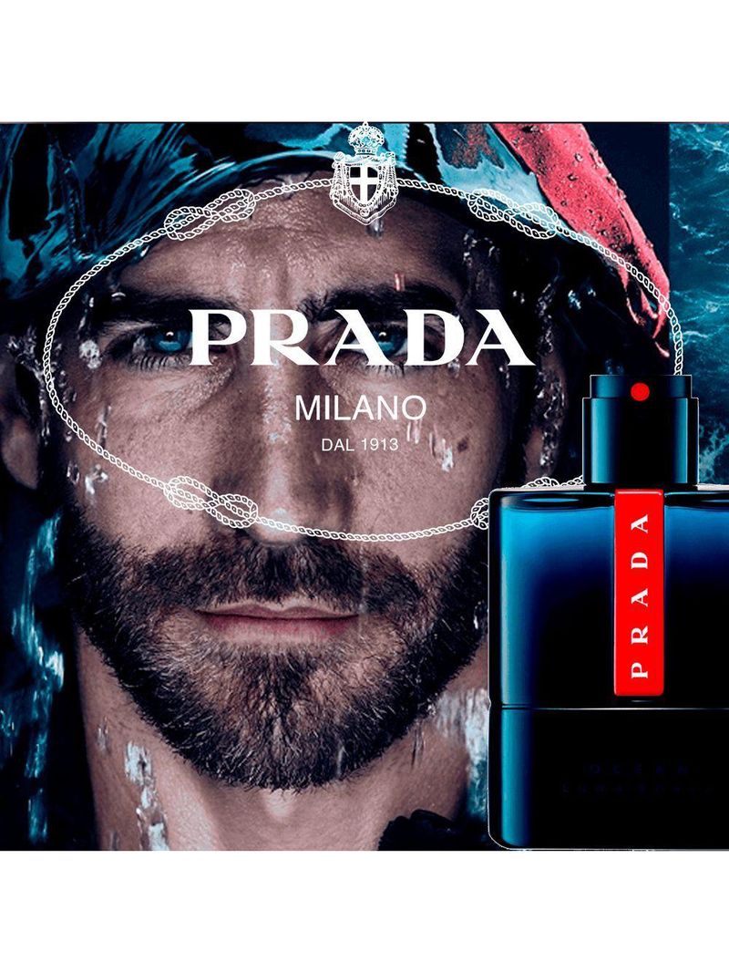 Prada Luna Rossa Ocean Eau De Toilette - Perfume Masculino 100ml