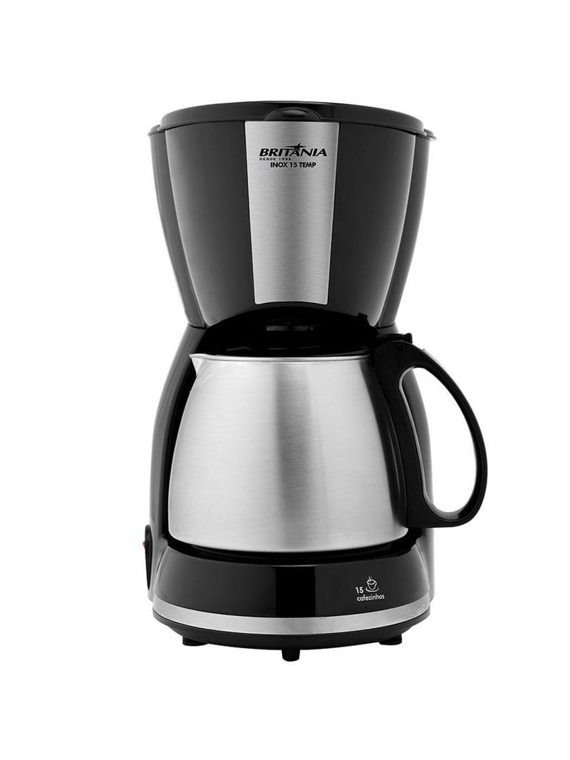 Cafeteira Britânia Jarra Em Inox 15 Temp 220V