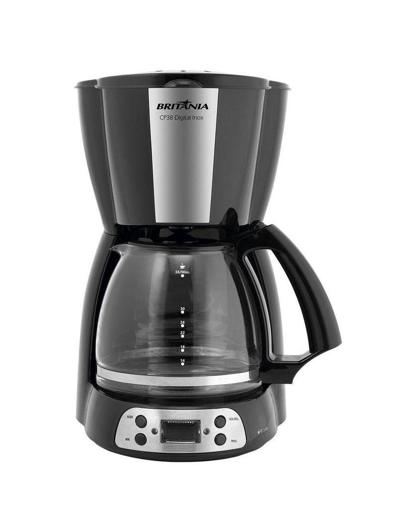 Cafeteira Britânia CP38 Digital Inox 110V