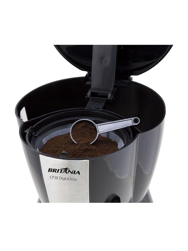 Cafeteira Britânia CP38 Digital Inox 110V