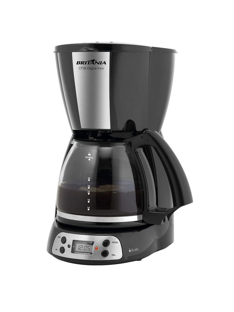 Cafeteira Britânia CP38 Digital Inox 110V
