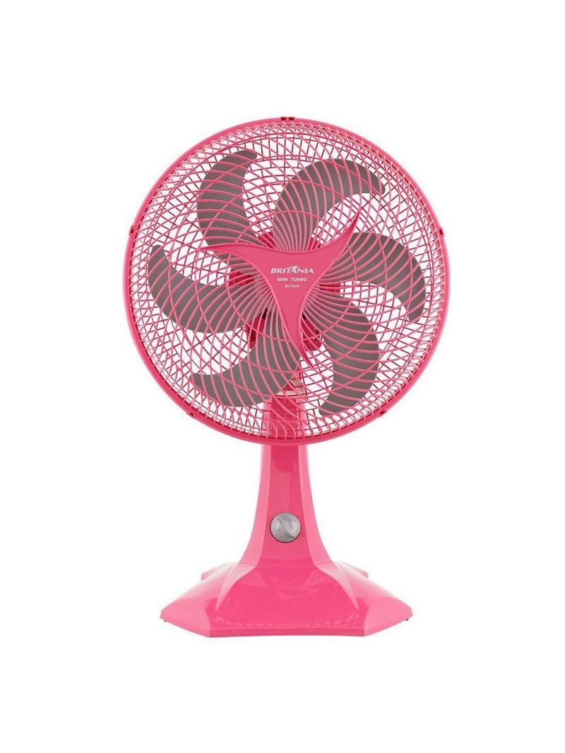 Ventilador Rosa Britânia Maxx Force 60W BVT304 220V