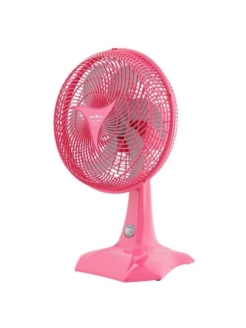 Ventilador Rosa Britânia Maxx Force 60W BVT304 220V