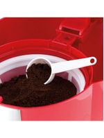 Cafeteira Britânia CP15 Vidro Vermelha Com Inox 220V