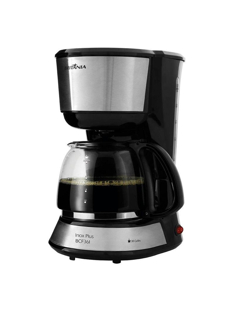 Cafeteira Britânia Inox Plus BCF36I 110V