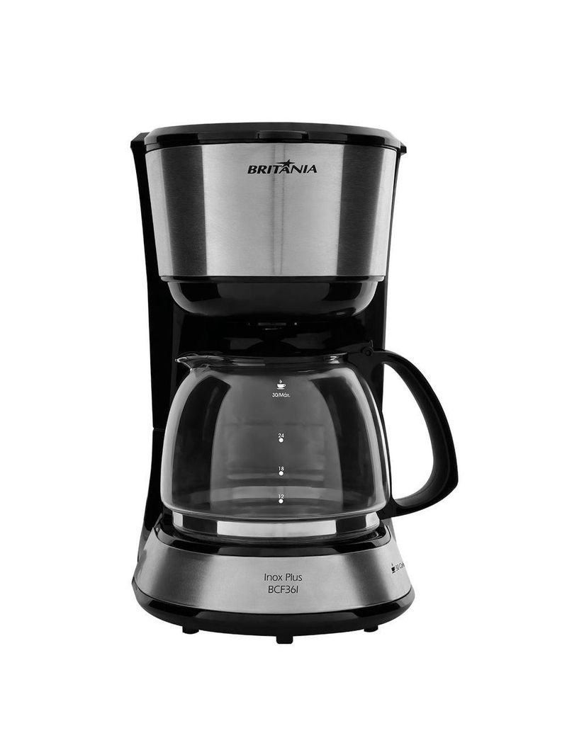 Cafeteira Britânia Inox Plus BCF36I 110V