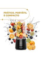 Liquidificador Portátil Britânia 300ml 50W USB BLQE02A Bivolt