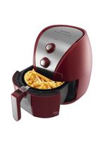 Air Fryer Britânia BRF11VI Inox Vermelha 4,4L 1500W 110V