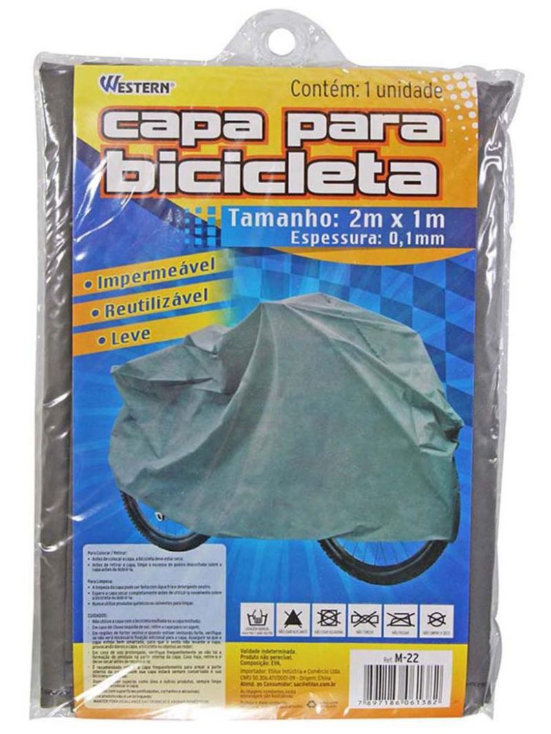 Capa bicicleta western