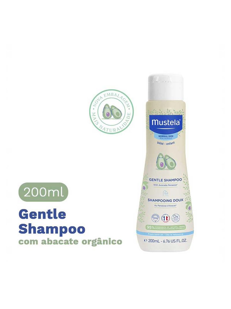 Mustela bebê gentle shampoo infantil