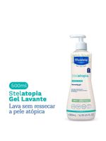 Stelatopia gel lavante mustela pele ressecada e atópica