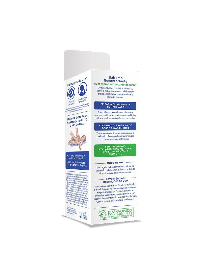 Bálsamo mustela peitoral reconfortante