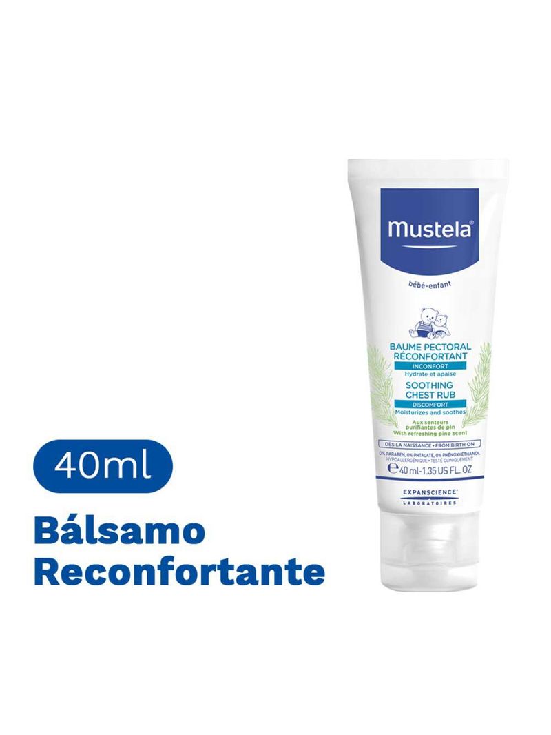 Bálsamo mustela peitoral reconfortante