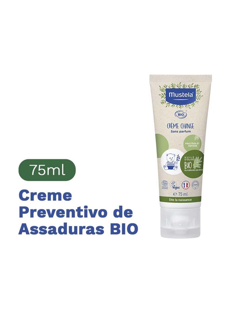 Creme preventivo de assaduras mustela bio