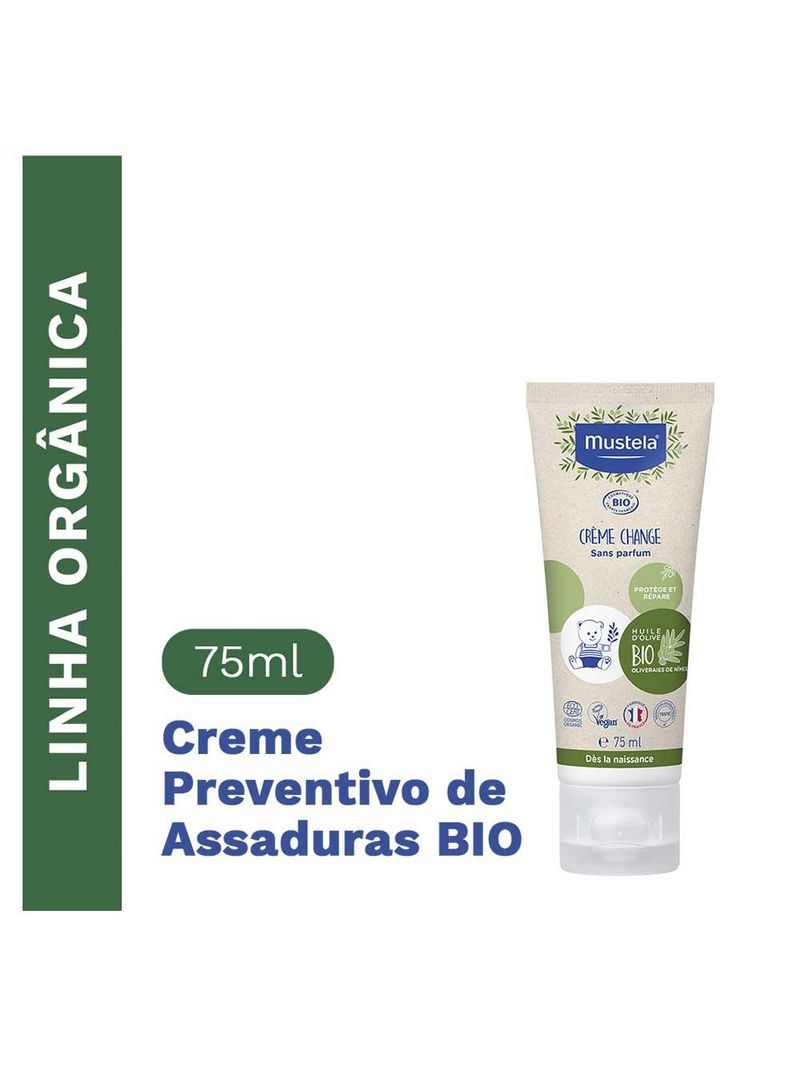 Creme preventivo de assaduras mustela bio